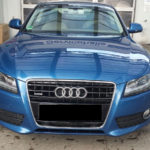 Audi A5 B8 3.0 TDI Quattro con reequipamiento sonido activo - vista frontal