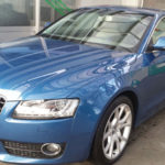 Audi A5 B8 3.0 TDI Quattro con reequipamiento sonido activo - vista frontal lateral