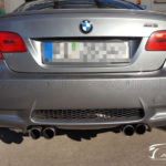 BMW M3 E92 330D con la readaptación sonido activo - retrovisor