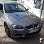 BMW M3 E92 330D con la readaptación sonido activo - vista frontal lateral