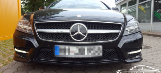 Mercedes Benz CLS 350 Brake CDI de disparo con reequipamiento sonido activo - vista frontal