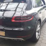 Porsche Macan S Diesel 3.0 TDI con retrofitting Active Sound - vista posteriore