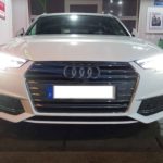 Audi A4 Avant B9 with Active Sound retrofitting and coding - front view