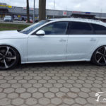 Audi A6 4G Allroad - Actieve veringscontrole - Individuele verlaging voor luchtvering - Zijaanzicht