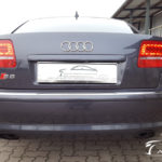 Audi A8 4E 4.2 TDI S-Optik - Active Sound Nachrüstung - Heckansicht