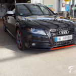 Audi A4 8K 3.0 TDI - Active Sound retrofitting incl. Maserati controller - lateral front view