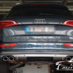 Audi Q5 8R 3.0 TDI - SQ5 conversione Ottica e retrofitting Active Sound - Doppio scarico SQ5 ottica