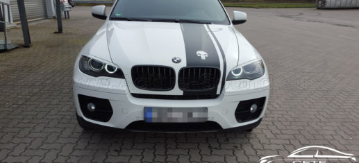 BMW X6 E71 xDrive35d - Active Sound Nachrüstung - Frontansicht