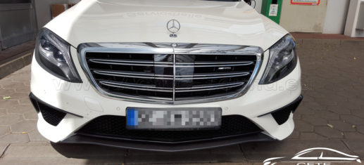 Mercedes Benz W222 S350 CDI - retrofitting Active Sound - vista frontale