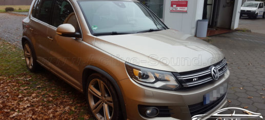 VW Tiguan 5N 2.0 TDI - reequipamiento sonido activo - sideview