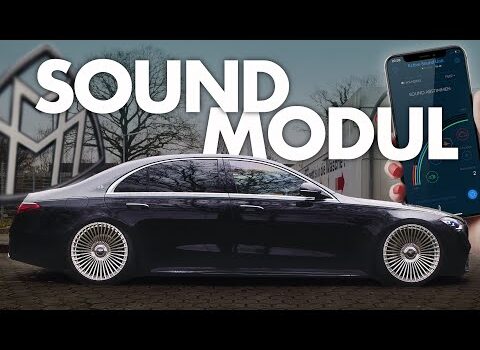 Active Sound Nachrüstung für Mercedes C-Klasse Coupe W205 mit APP-Steuerung